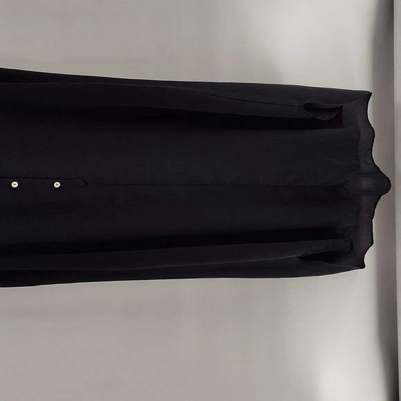 CAKE Pullover Black Dress Size Large Sleeveless Flowy V Neckline - Picture 3 of 7